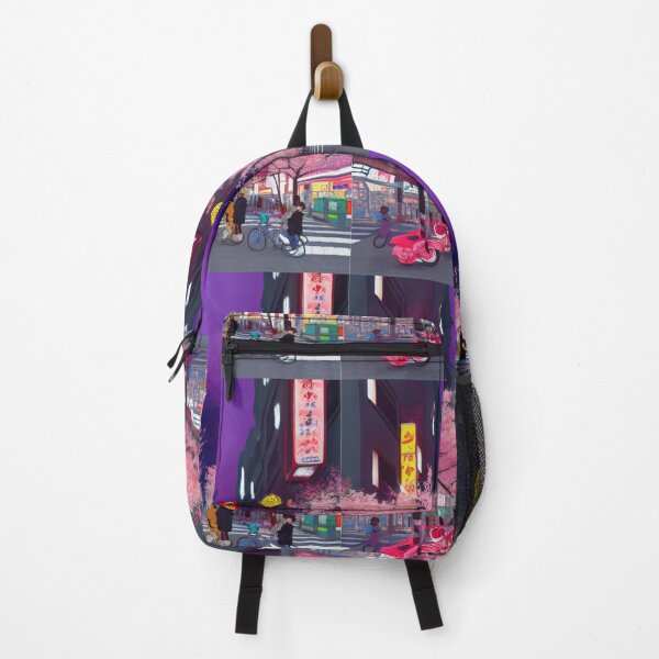 Item preview, Blossom and Bright Lights: A Tokyo Street View designed and sold by bloosoms.