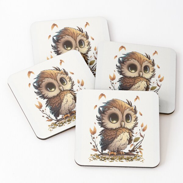 Item preview, Cute Brown owl designed and sold by LoneAngel.