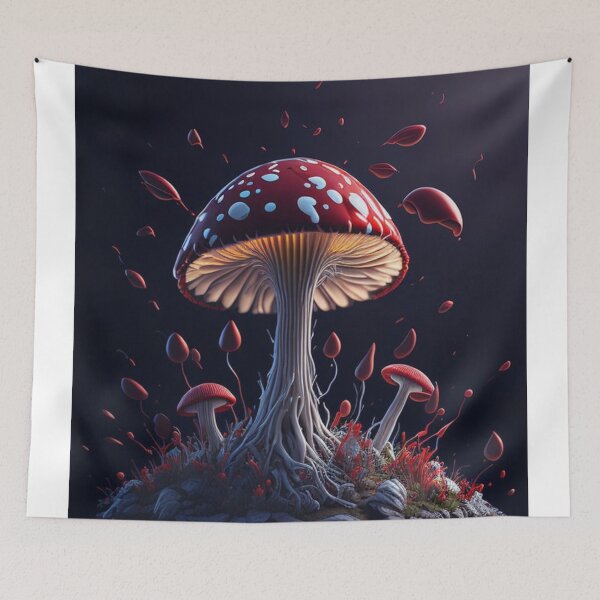 Artikelvorschau, Mushroom #39 Part of the Mushroom Collection entworfen und verkauft von Psychedelic Psychos.