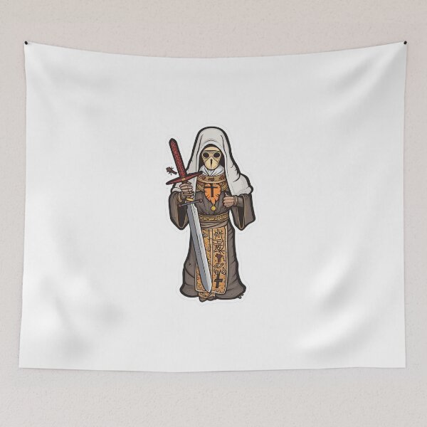Item preview, Angry Wild The Warrior Nun designed and sold by MrBadDream.