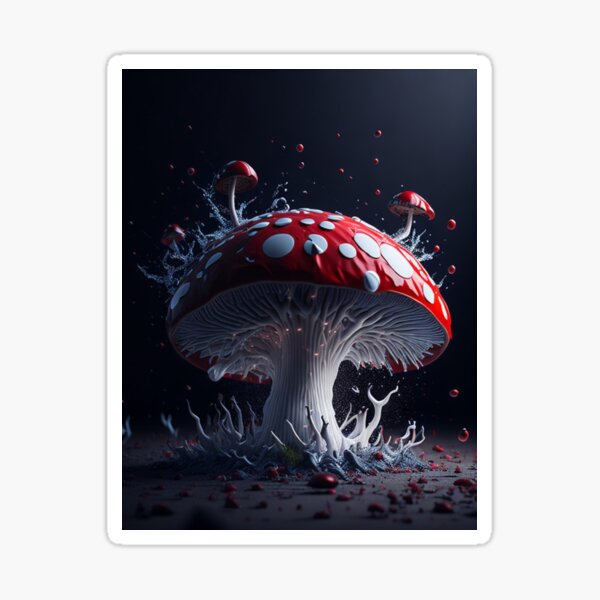 Mushroom #41 Part of the Mushroom Collection Sticker