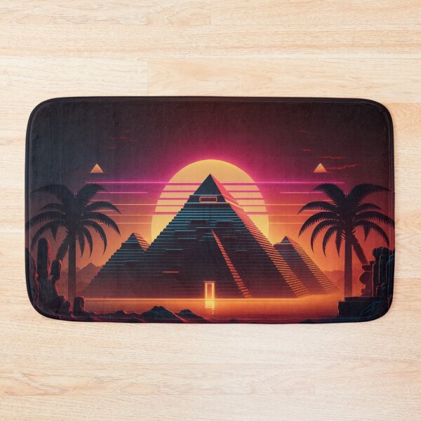 Item preview, Synthwave Pyramid designed and sold by Nightarcade.