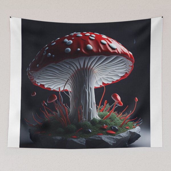 Artikelvorschau, Pilz Nr. 42 Teil der Pilzsammlung entworfen und verkauft von Psychedelic Psychos.