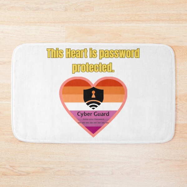 Item preview, This Heart is Password Protected. designed and sold by stevencox26.