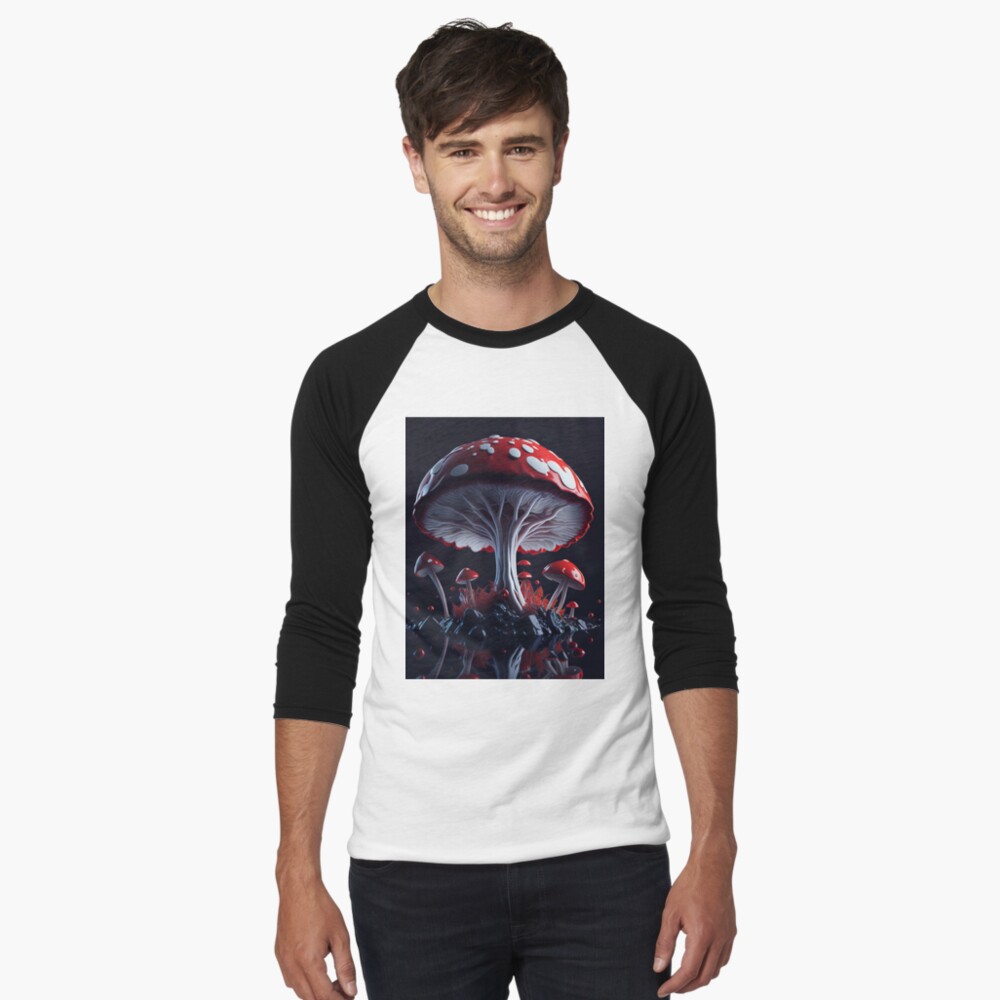 Item preview, Baseball ¾ Sleeve T-Shirt designed and sold by PsychedelicPsyc.
