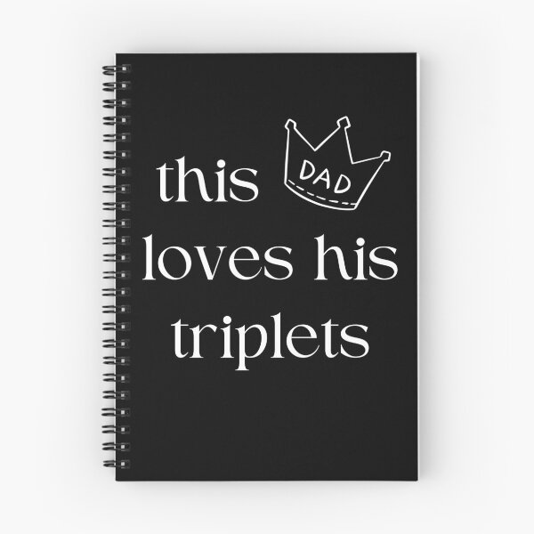 Item preview, This Dad Loves His Triplets designed and sold by zakariyae.
