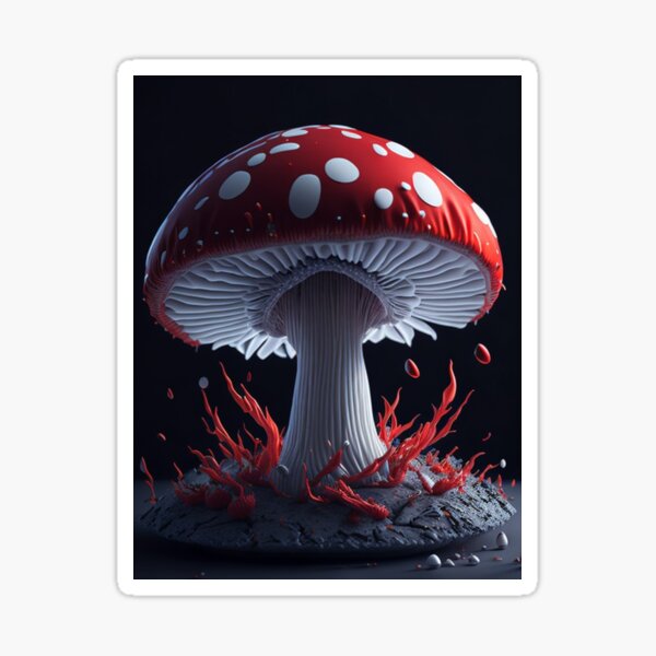 Mushroom #46 Part of the Mushroom Collection Sticker