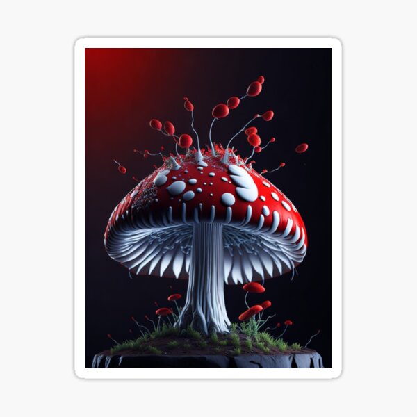 Mushroom #48 Part of the Mushroom Collection Sticker