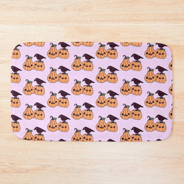 Item preview, Cute halloween pumpkin friends with a crow  designed and sold by Yarafantasyart.