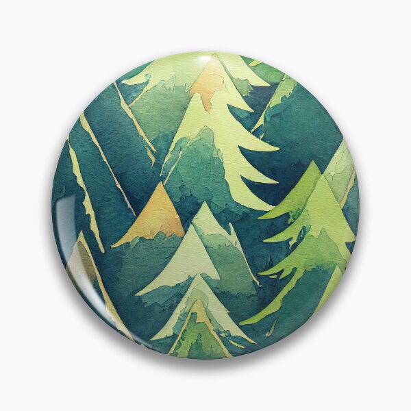 Item preview, Trees and Mountains - quiet peace designed and sold by Piotrek0001.