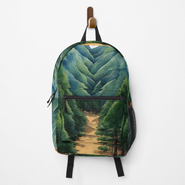 Item preview, Trees and Mountains - quiet peace designed and sold by Piotrek0001.