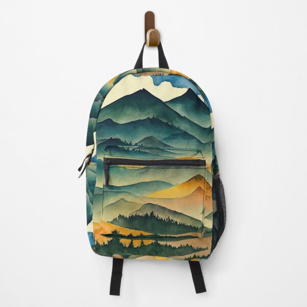 Item preview, Trees and Mountains - quiet peace designed and sold by Piotrek0001.