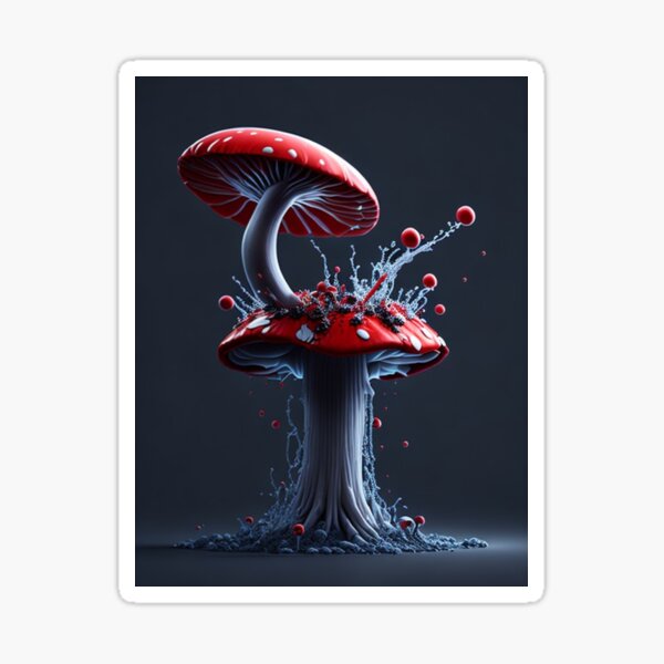 Mushroom #49 Part of the Mushroom Collection Sticker