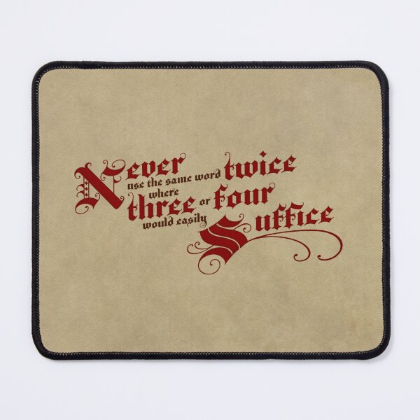 Item preview, Writing advice for the hyper-verbose designed and sold by 6040.studio.