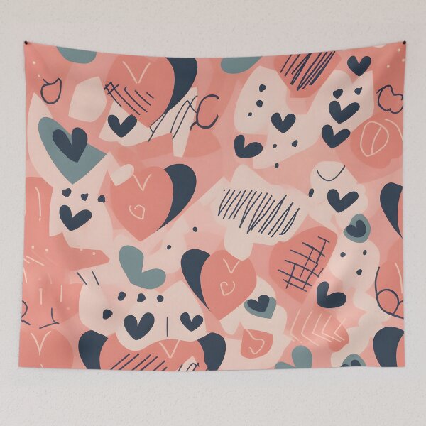Item preview, Heartfelt Abstract Geometric Pattern designed and sold by lazarus93.