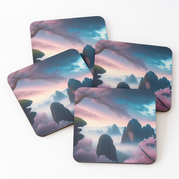 Item preview, Misty Sakura Hills designed and sold by FireScreen.