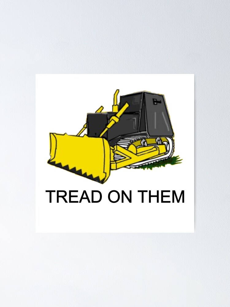 TREAD ON THEM | Sticker