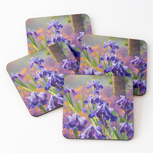 Item preview, Nature’s Palette: A Garden of Blooming Irises designed and sold by HOMEDESIGNPRINT.