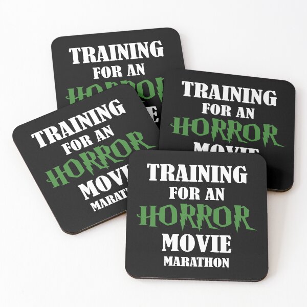 Item preview, Training For an Horror Movie Marathon designed and sold by Moonfy.