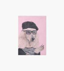French Poodle Art Board