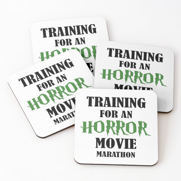 Item preview, Training For an Horror Movie Marathon designed and sold by Moonfy.