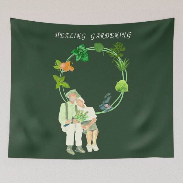 Item preview, HERBS ARE MAGIC +Horticultural Therapist T-shirt designed and sold by Wang Yu sheng.