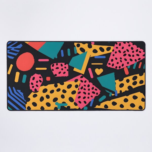 Item preview, Retro Memphis Style Pattern in Bold Primary Colors designed and sold by lazarus93.