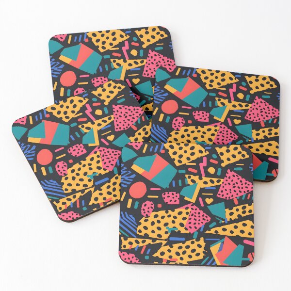 Item preview, Retro Memphis Style Pattern in Bold Primary Colors designed and sold by lazarus93.