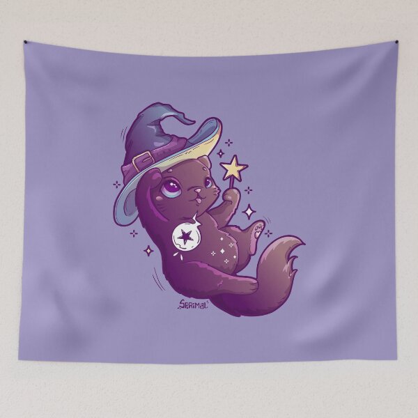 Item preview, Meowgic cat magic pun  designed and sold by SPIRIMAL.
