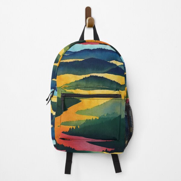 Item preview, Trees and Mountains - quiet peace designed and sold by Piotrek0001.