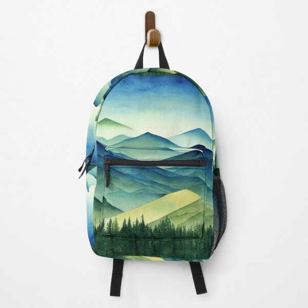Item preview, Trees and Mountains - quiet peace designed and sold by Piotrek0001.