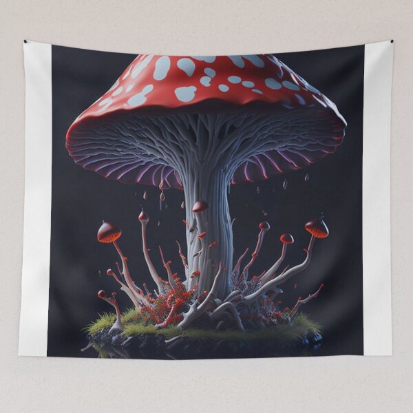 Item preview, Mushroom #58 Part of the Mushroom Collection designed and sold by Psychedelic Psychos.