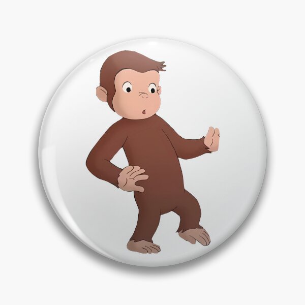 Item preview, Cute Curious George designed and sold by saeedsaeed.