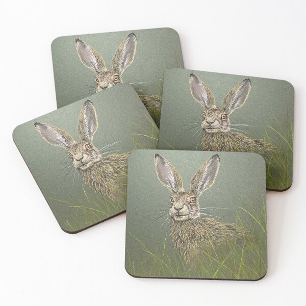 Item preview, Hare in the Long Grass designed and sold by TheArtery2010.