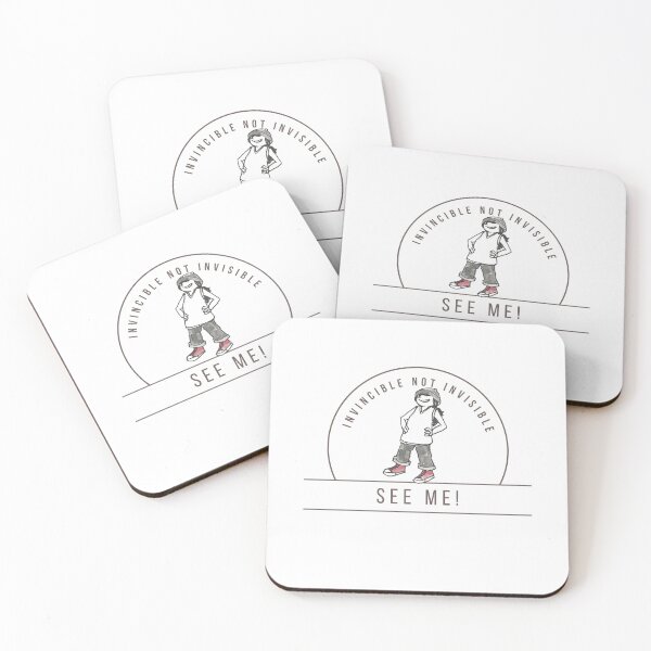 Item preview, See Me! Invincible Not Invisible designed and sold by Elizabeth Kriston.