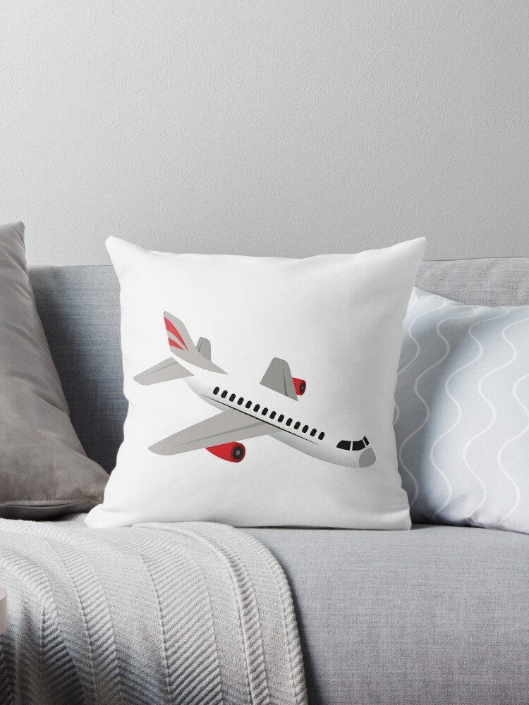 Airplane clearance decorative pillow