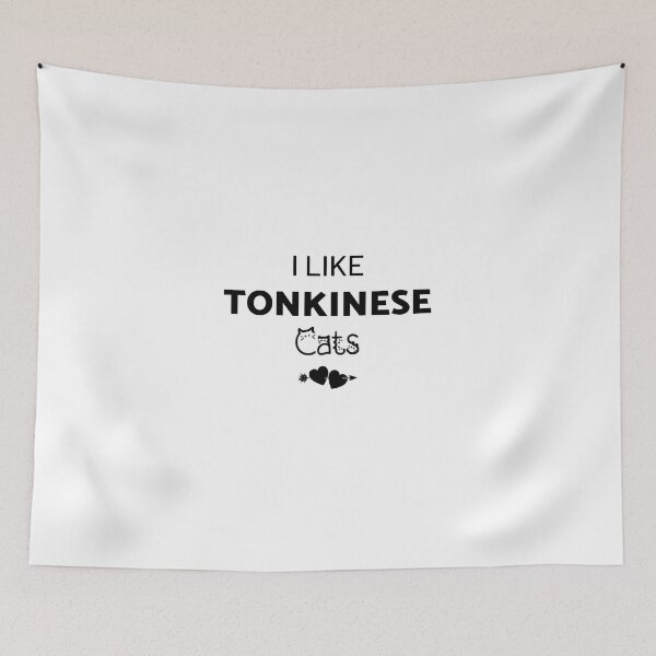 Item preview, I Like Tonkinese Cats designed and sold by inspireartistry ⭐⭐⭐⭐⭐.