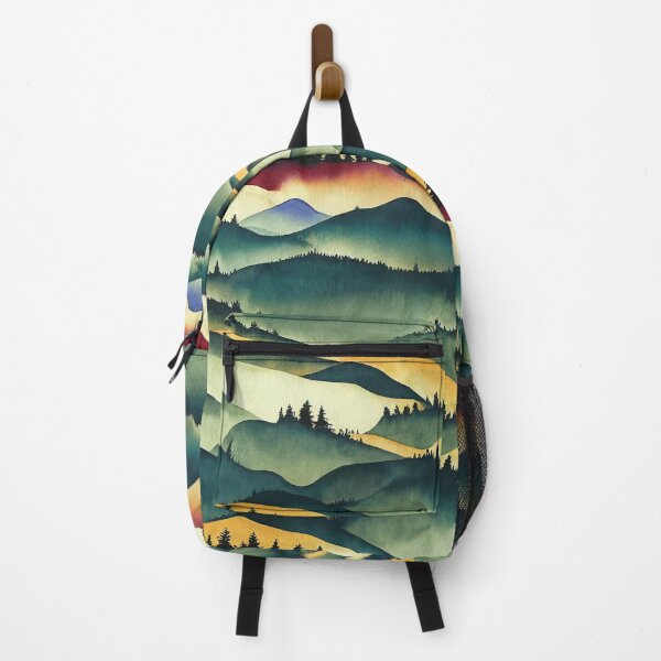 Item preview, Trees and Mountains - quiet peace designed and sold by Piotrek0001.