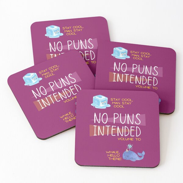 Item preview, No Puns Intended Volume To Pun Book Notebook Parody #2 designed and sold by MillennialMemer.