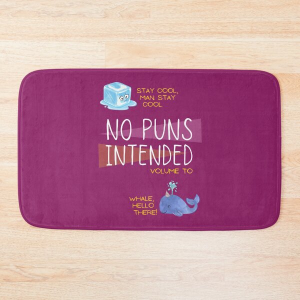 Item preview, No Puns Intended Volume To Pun Book Notebook Parody #2 designed and sold by MillennialMemer.