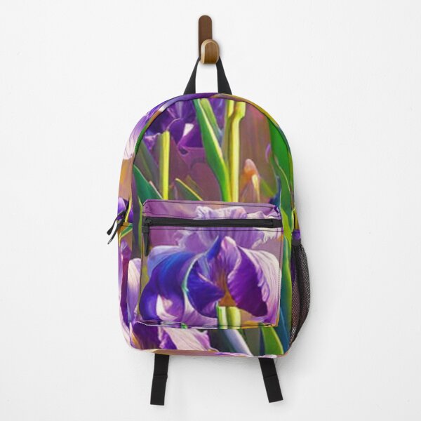 Item preview,  Irises Painting - Visual Art Form designed and sold by HOMEDESIGNPRINT.