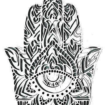 Artwork thumbnail, Hamsa Hand by designbywhacky