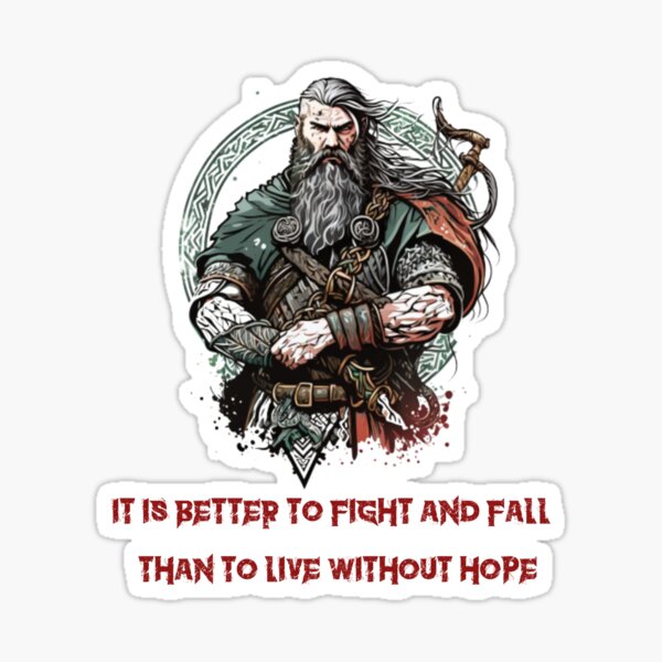 Item preview, Vikings proverb designed and sold by rayaARTs.