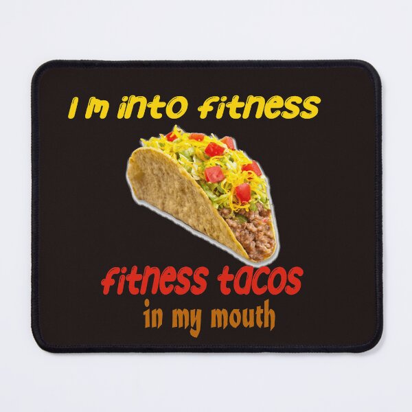Item preview, mens fitness taco funny humorous gym graphic novelty sarcastic guys designed and sold by SENMARO100.