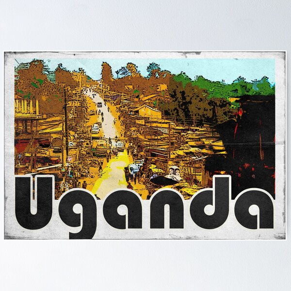 Buy Uganda Map, Map of Uganda, Ugandan Art, Uganda Poster, Uganda Wall Art,  Uganda Poster, Uganda Gifts, Uganda Decor, Ugandan, Map Art Print Online in  India 