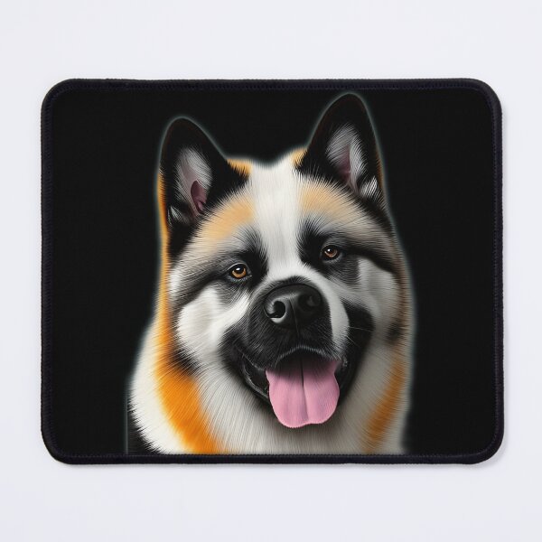 Item preview, Akita dog, charcoal drawing Ai Generated Art designed and sold by ACC .