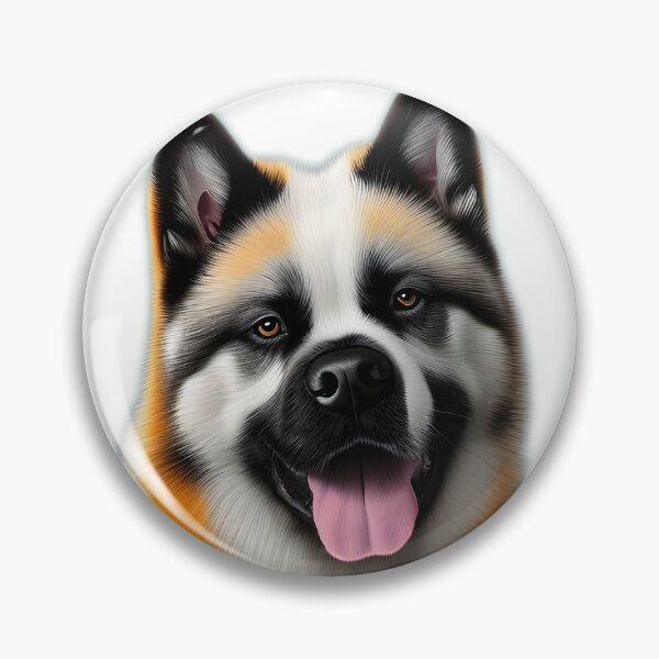 Item preview, Akita dog, charcoal drawing Ai Generated Art  designed and sold by ACC .