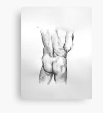 Male Buttocks study Canvas Print