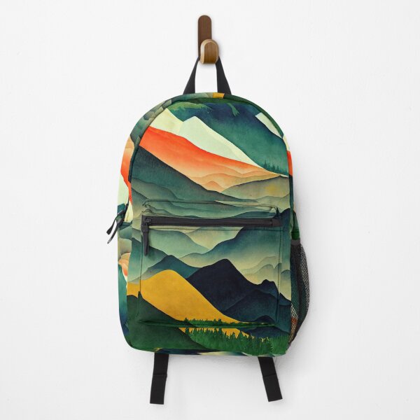 Item preview, Trees and Mountains - quiet peace designed and sold by Piotrek0001.