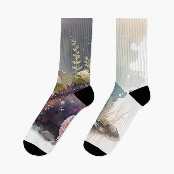 Item preview, axolotl watercolor designed and sold by shokA Design.